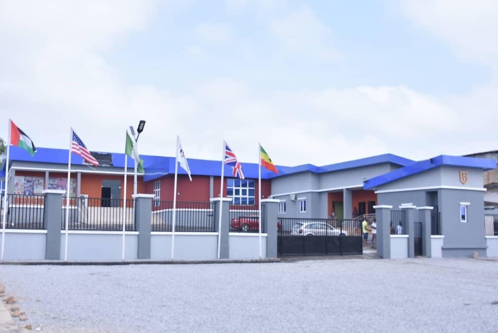 Golden Tosrich Events Centre — exterior view with flags