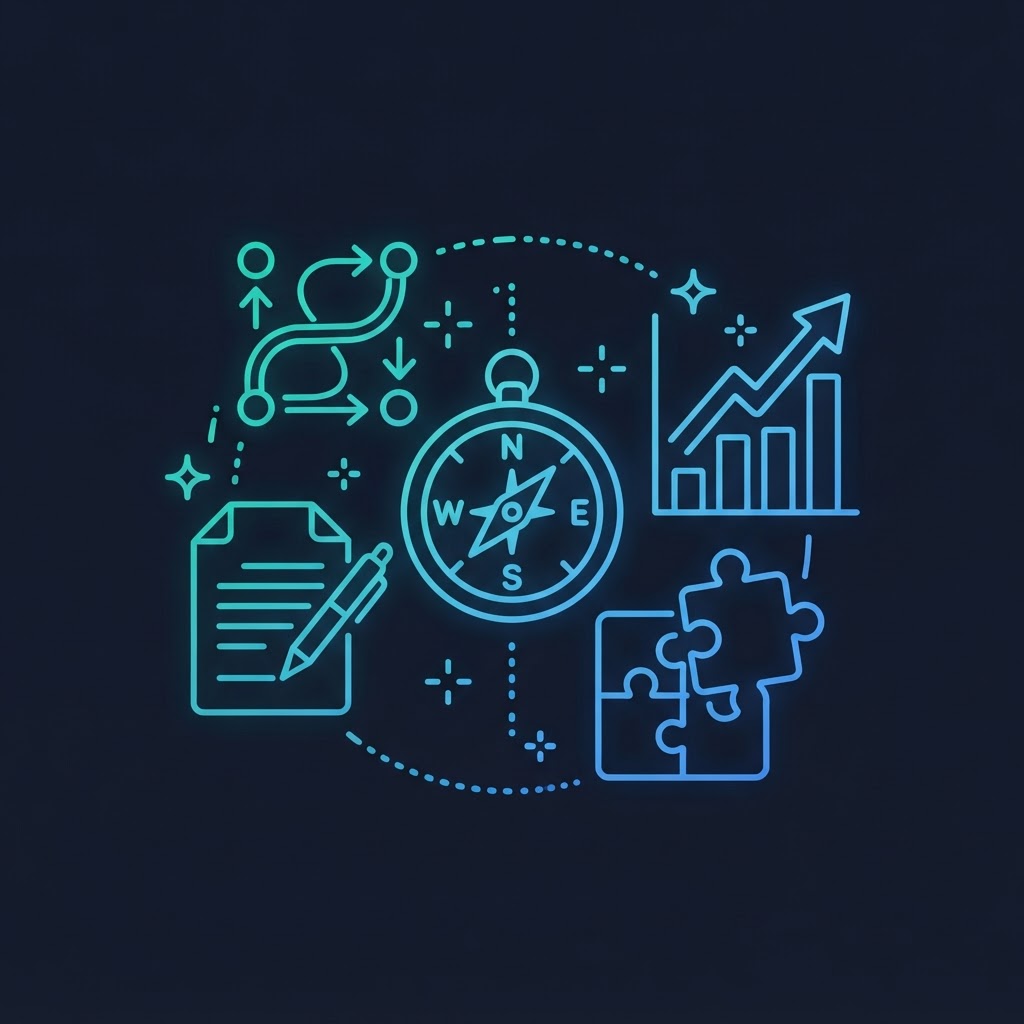 Business planning illustration
