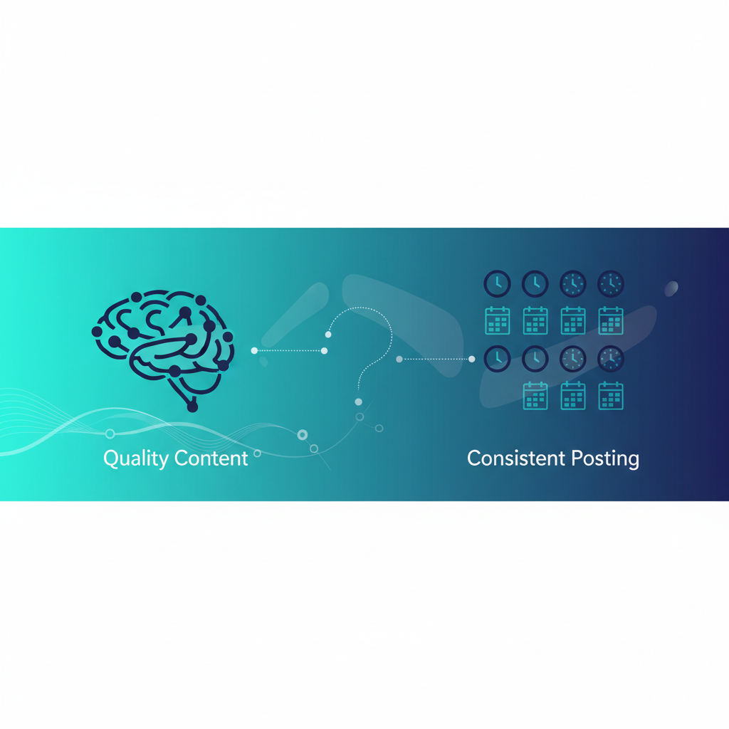 Social Media Strategy: Quality Content vs. Consistent Posting — Which Wins?
