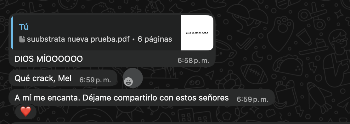 WhatsApp — Cliente presskit