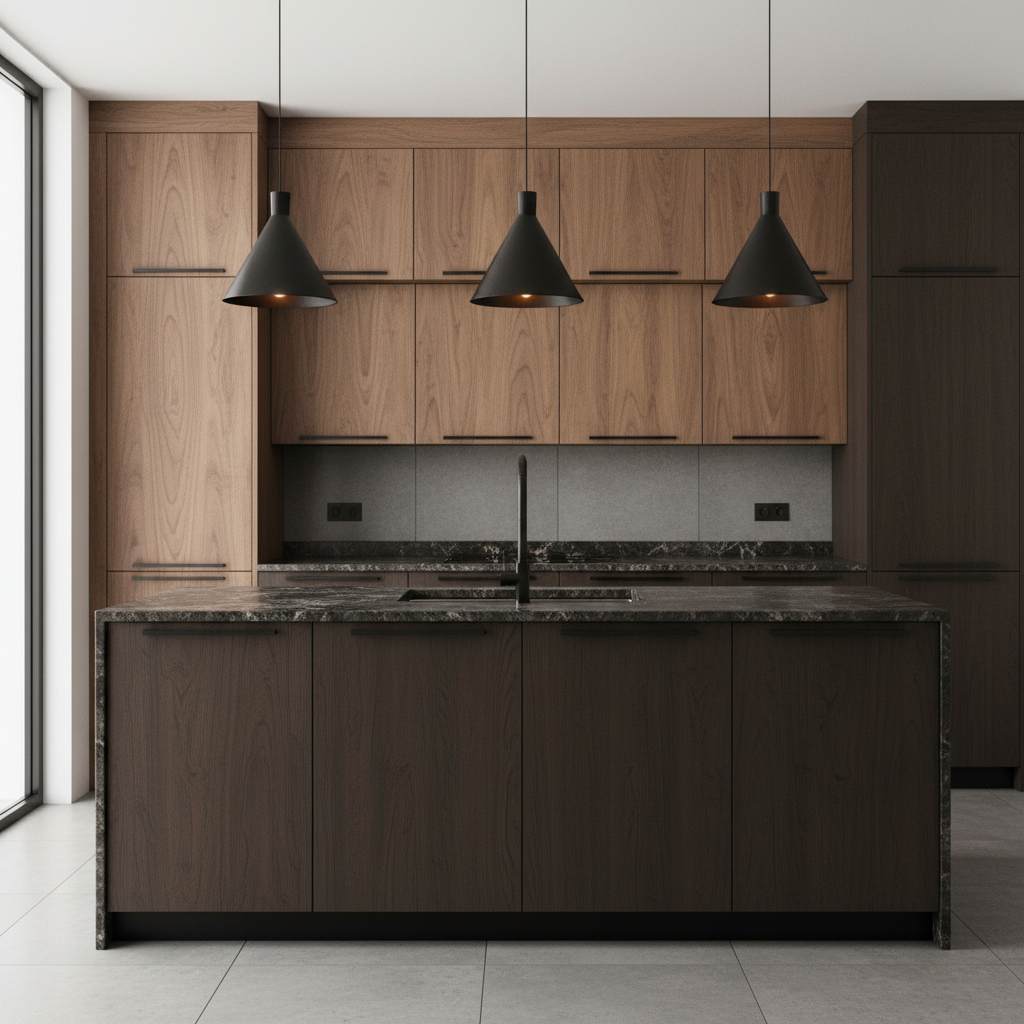 Natural Walnut ZX175 + Espresso Noce W722