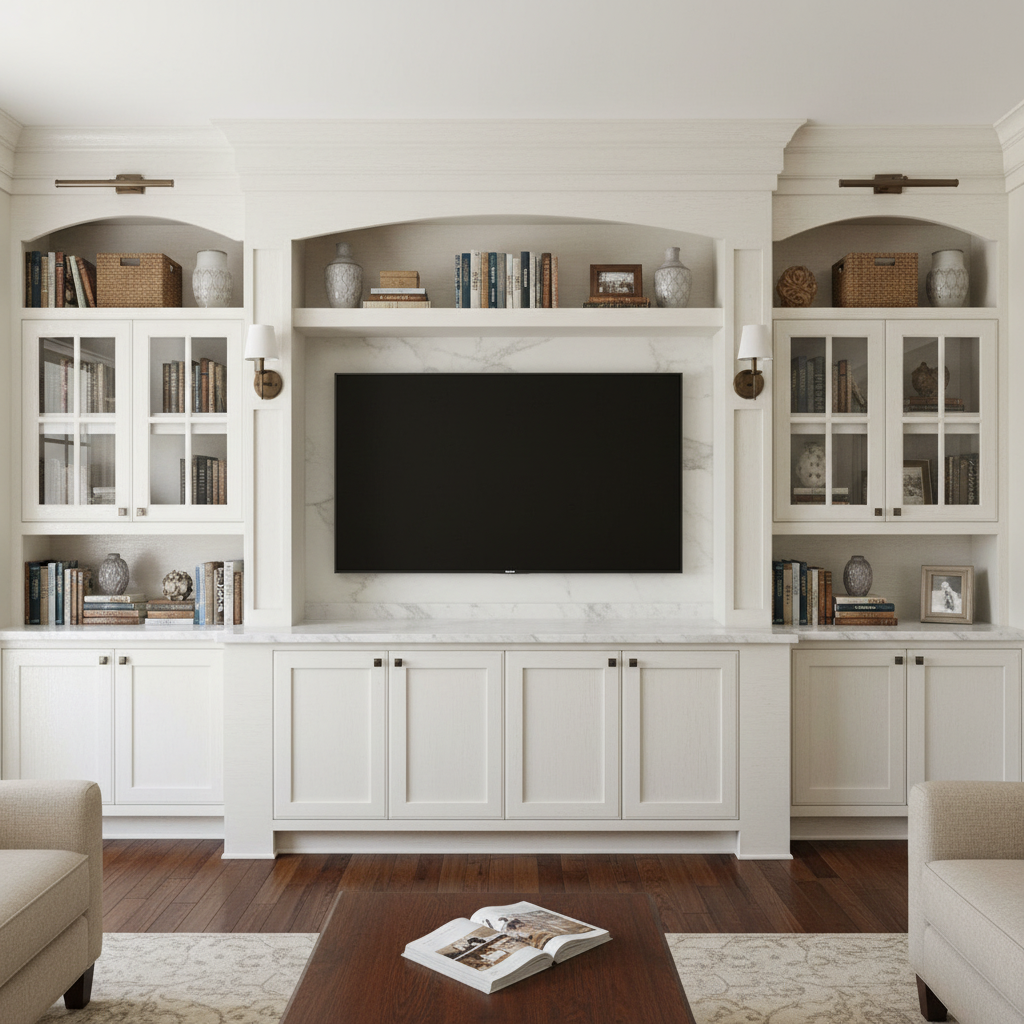 White Forest LS104 + Bianco Marble PM017