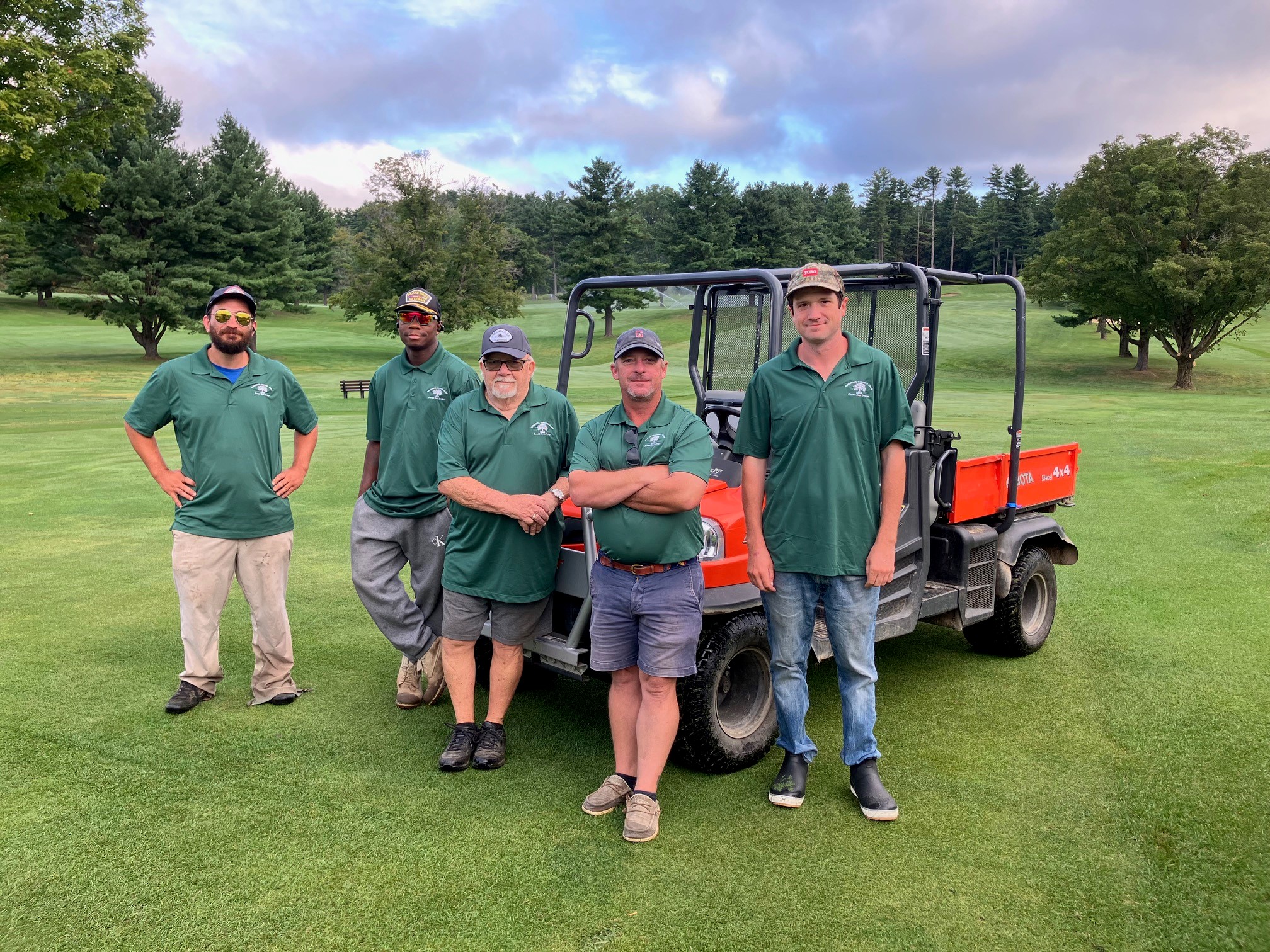 Greenock Country Club grounds crew
