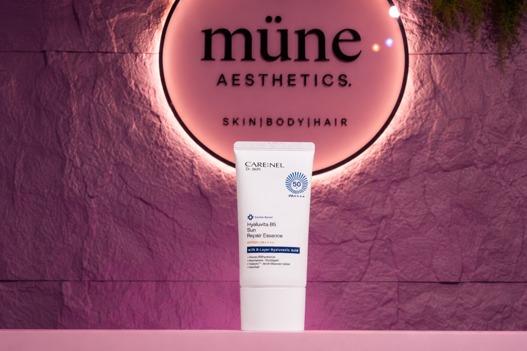 CARE:NEL — Hyaluvita B5 Sun Repair Essence SPF50+ (50ml)