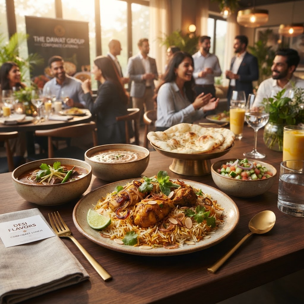 Elevating the Corporate Lunch: Bringing Authentic Desi Flavors to the Office