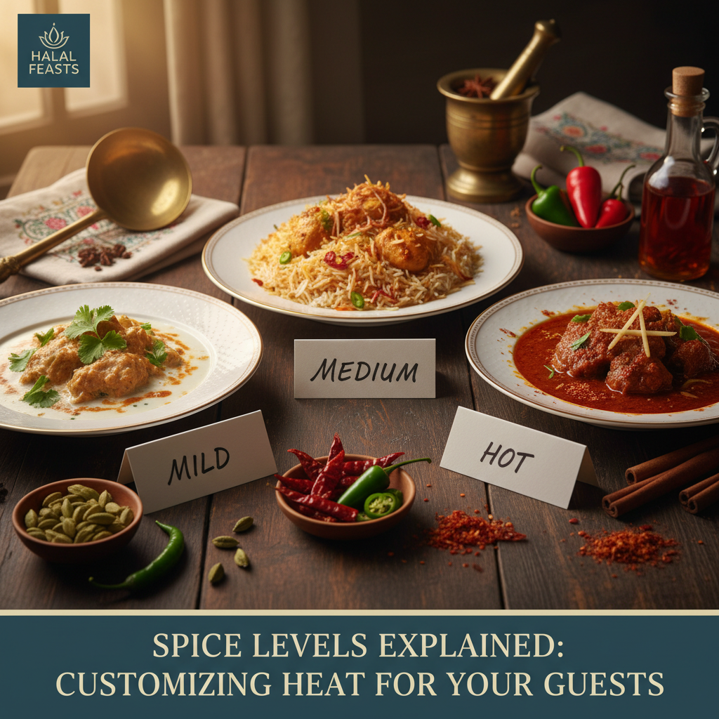 Spice Levels Explained: Customizing Heat for Your Guests