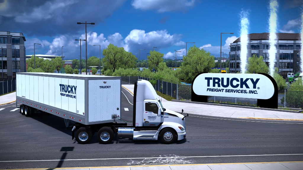 TFS Peterbilt 579 — Unit 61010 City Delivery