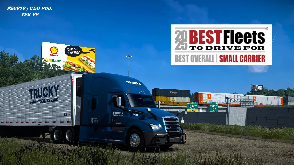 Unit #20010 | CEO Phil. — TFS VP | Best Small Carrier 2025