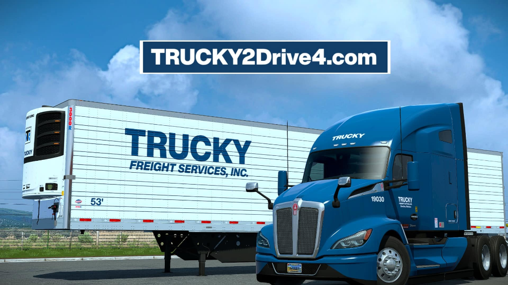 TRUCKY2Drive4.com — Unit 19030 with Reefer