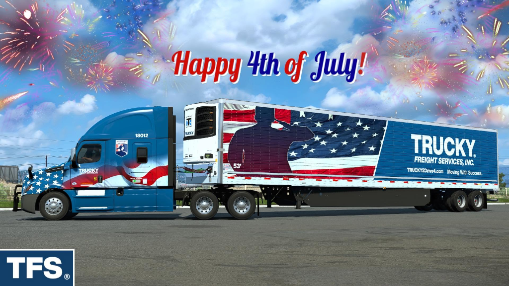 Happy 4th of July — Patriot Reefer Unit 18012