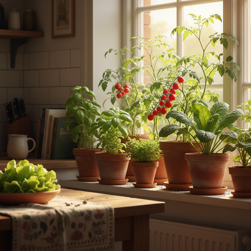 Indoor Vegetable Gardening