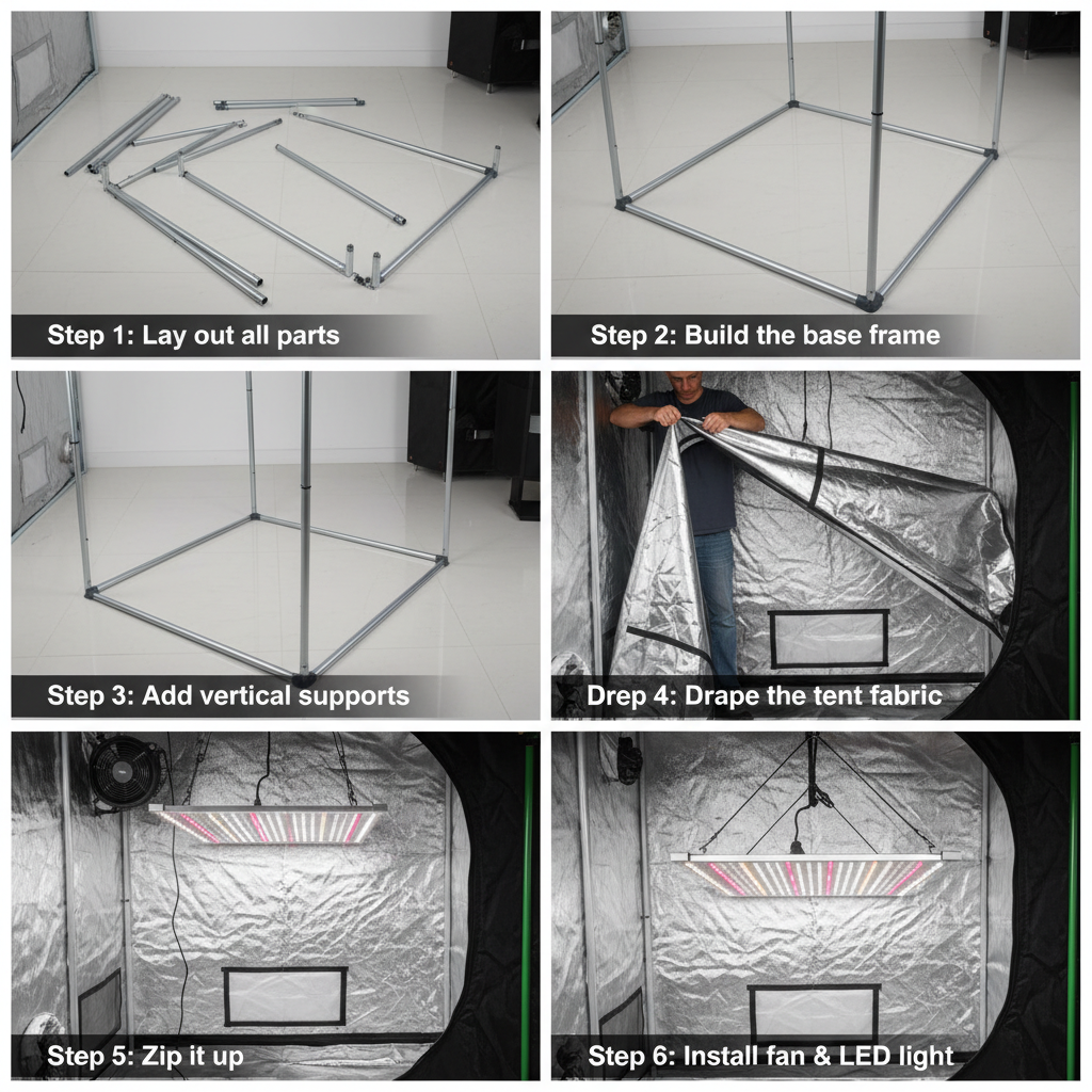 How to Set Up an Indoor Grow Tent