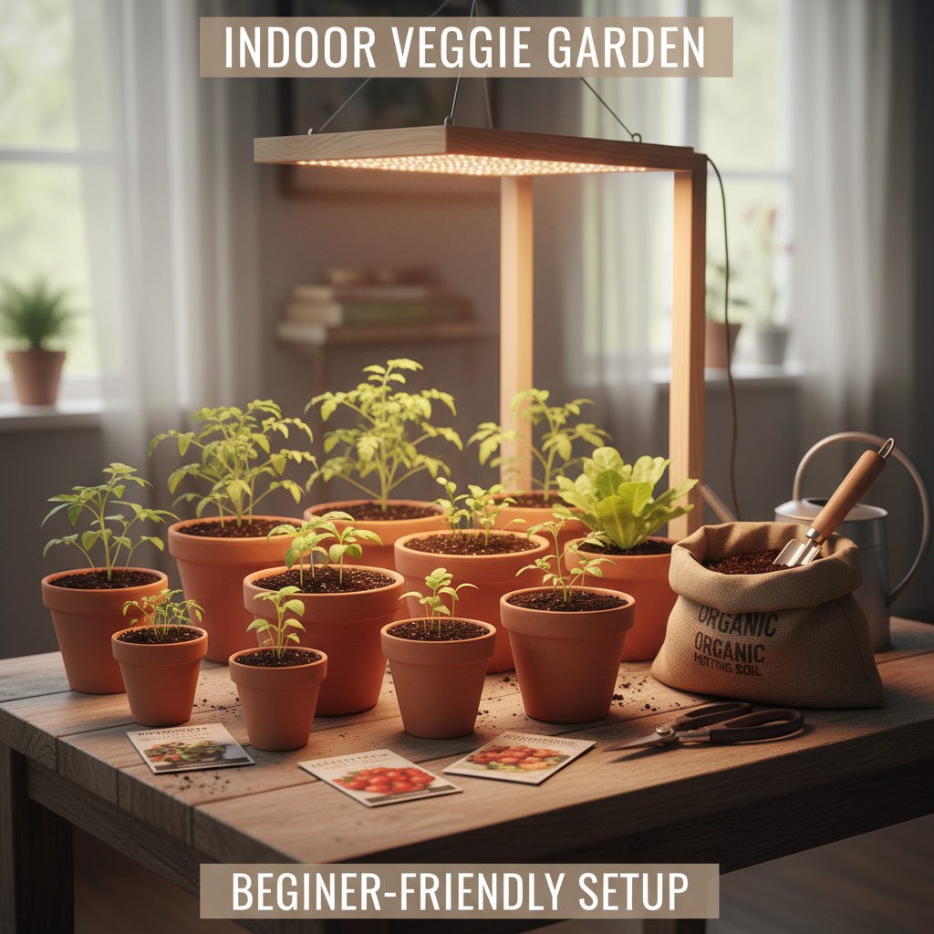 Indoor Vegetable Gardening for Beginners