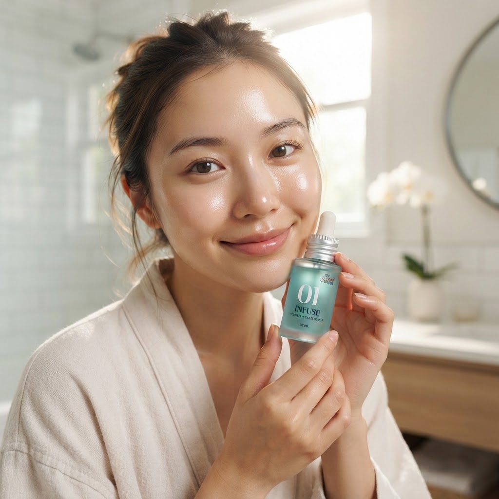 Maya, 25 holding 01 INFUSE