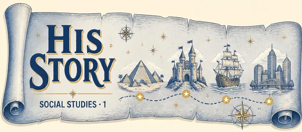 Grade 1 His Story course banner