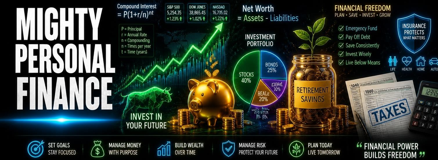 Mighty Personal Finance course banner