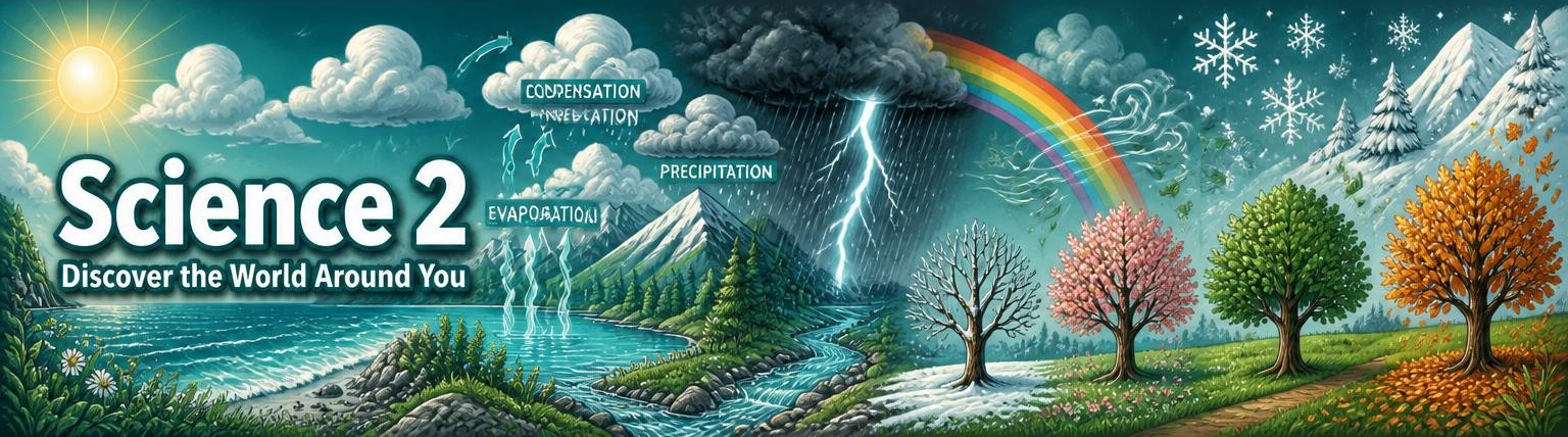 Grade 2 Science course banner