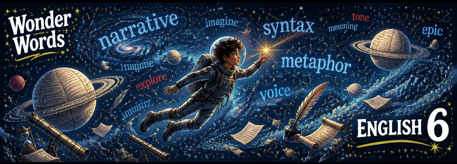 Wonder Words ENGLISH 6