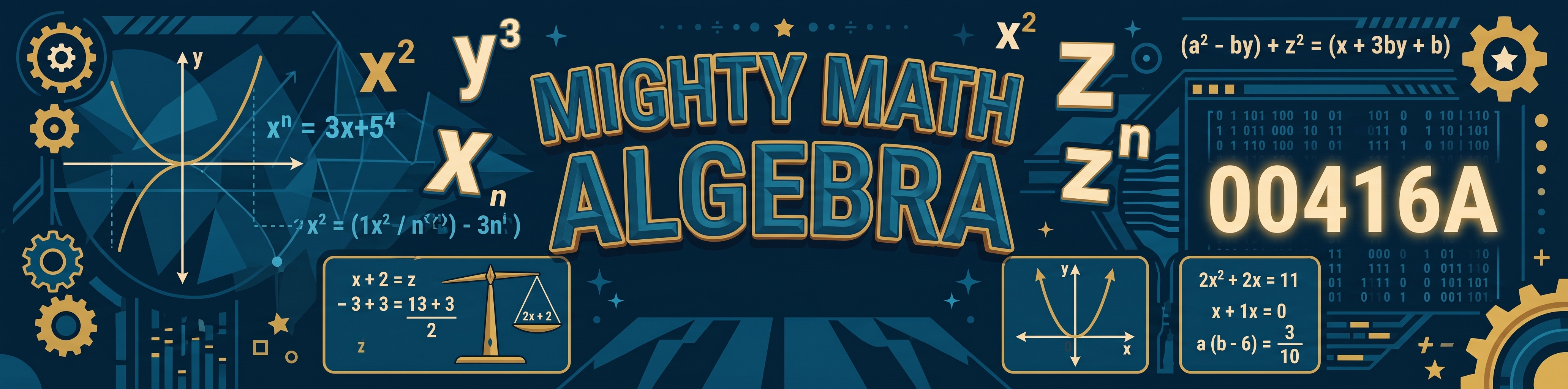 Algebra 1 banner