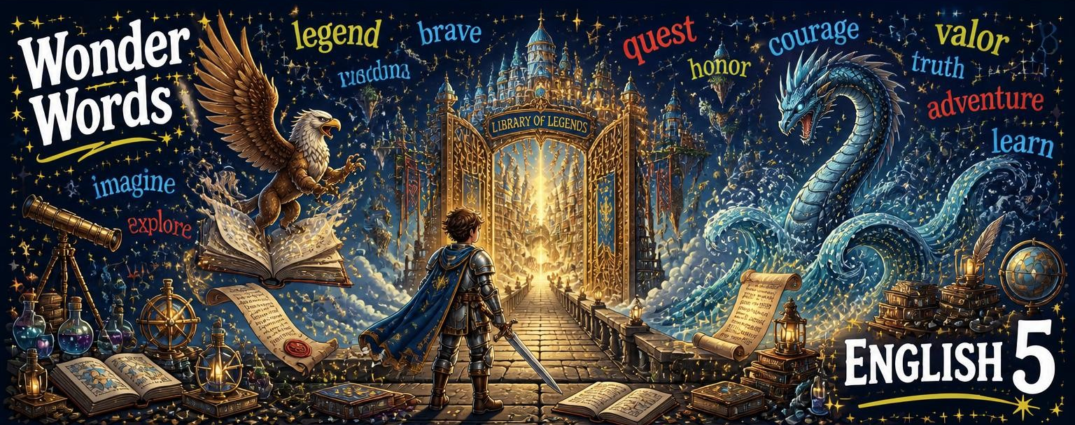 Wonder Words ENGLISH 5