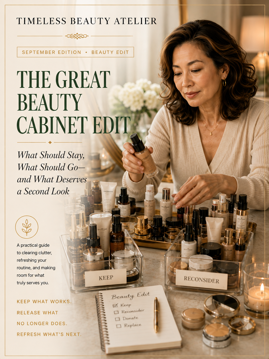The Great Beauty Cabinet Edit: What Should Stay, What Should Go?