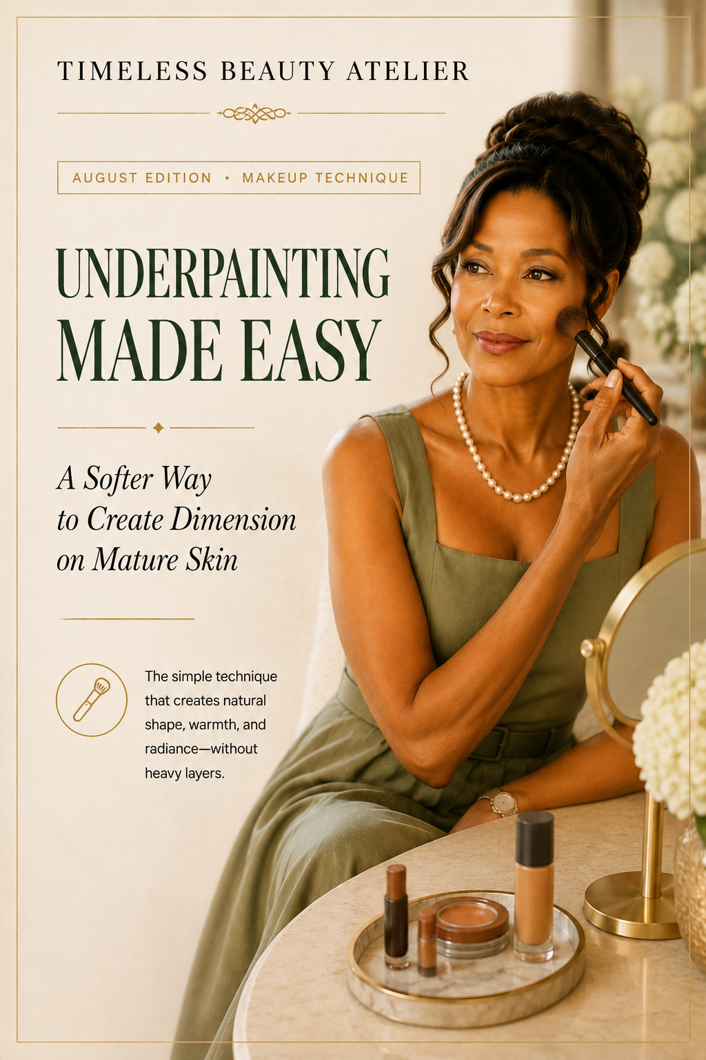 Underpainting Made Easy: A Softer Makeup Technique for Mature Skin