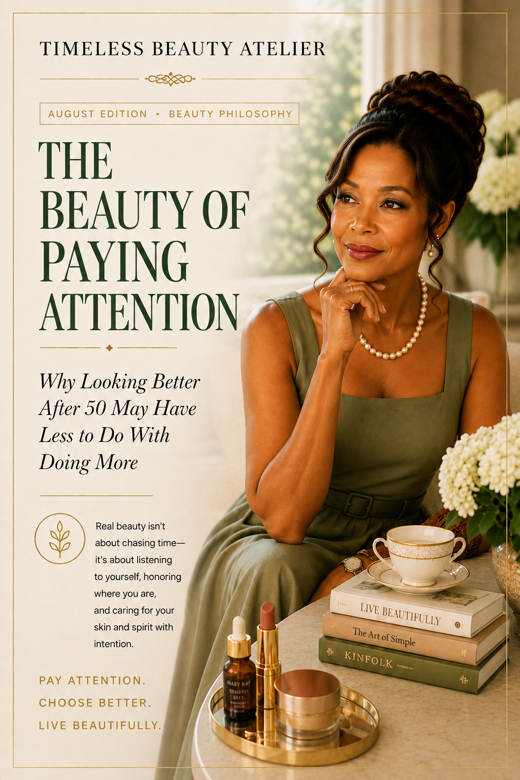 The Beauty of Paying Attention: A More Intentional Approach to Beauty After 50