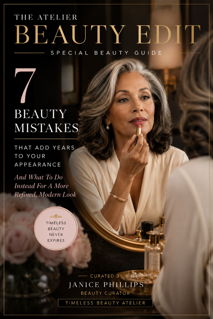 7 Beauty Mistakes That Add Years To Your Appearance