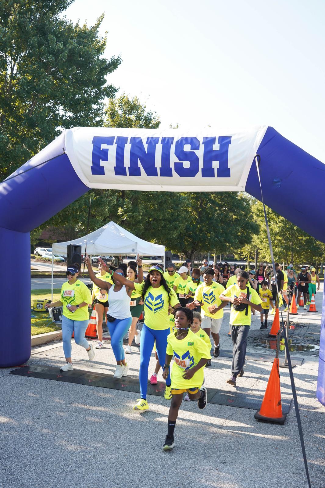 Finish Line — BrazilNation #RUN5K