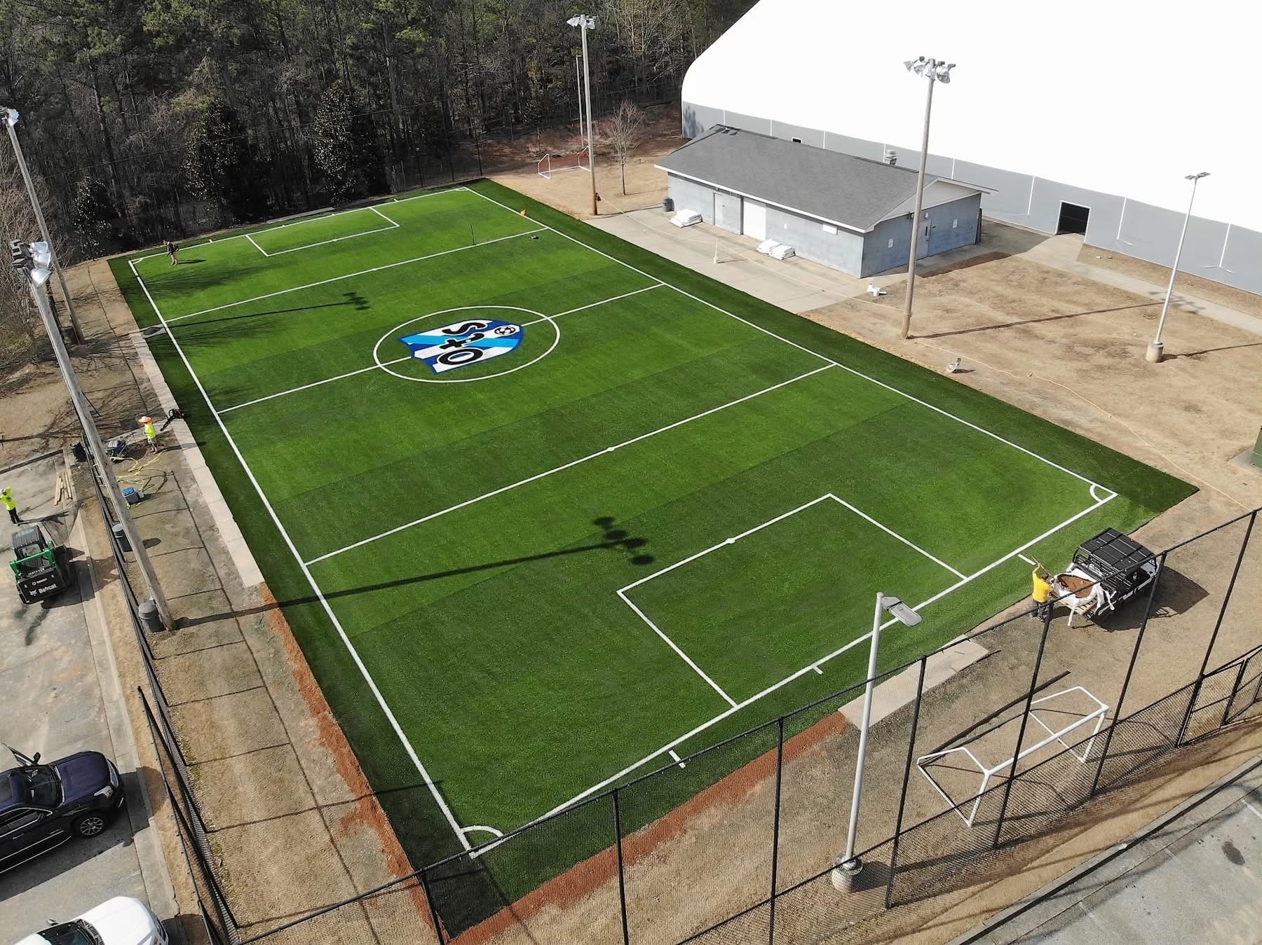 Outdoor Field — Aerial View