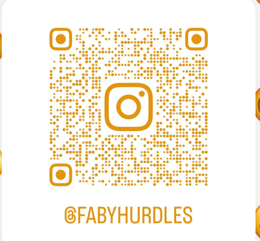 @fabyhurdles Instagram QR Code