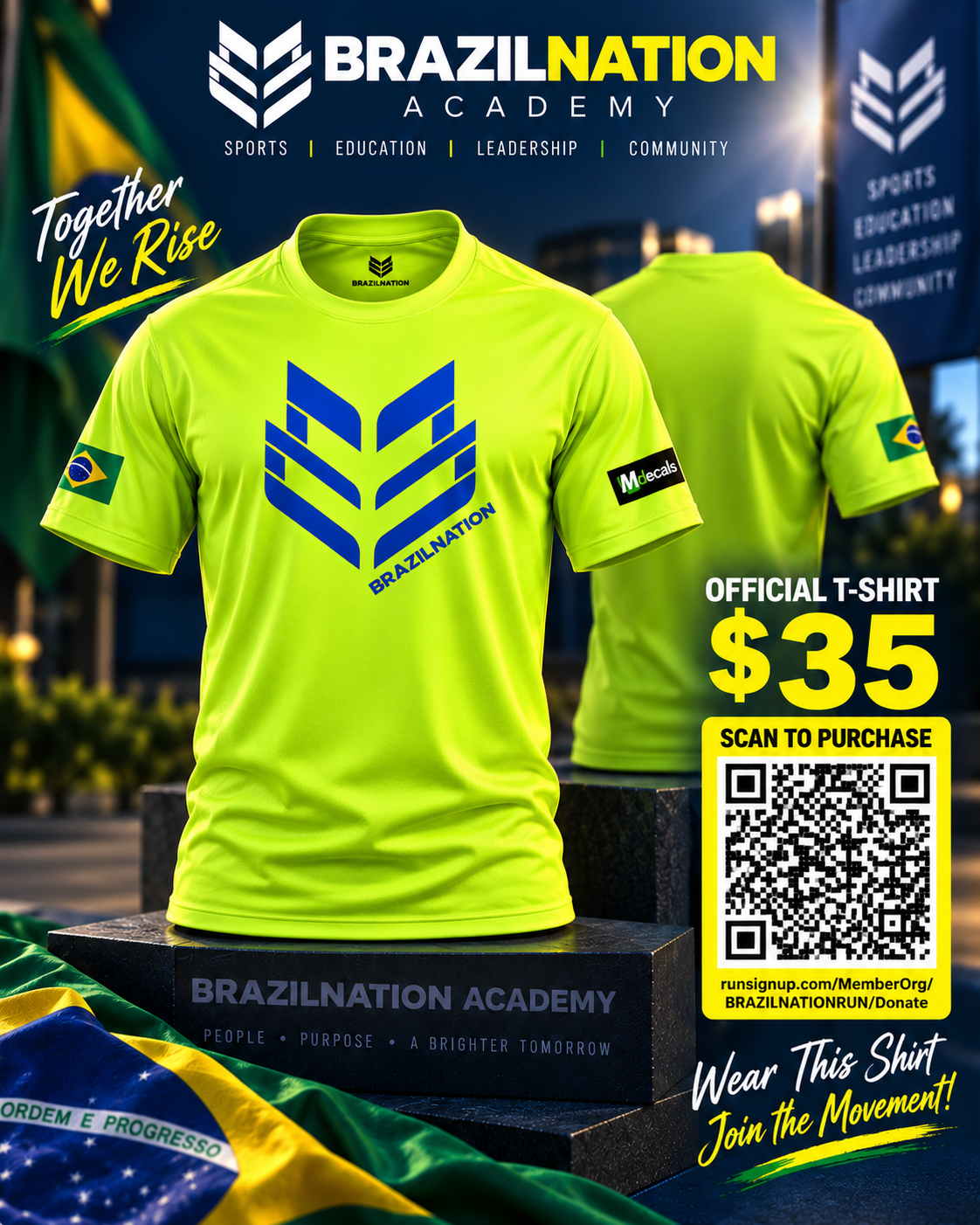 BRAZILNATION OFFICIAL T-SHIRT