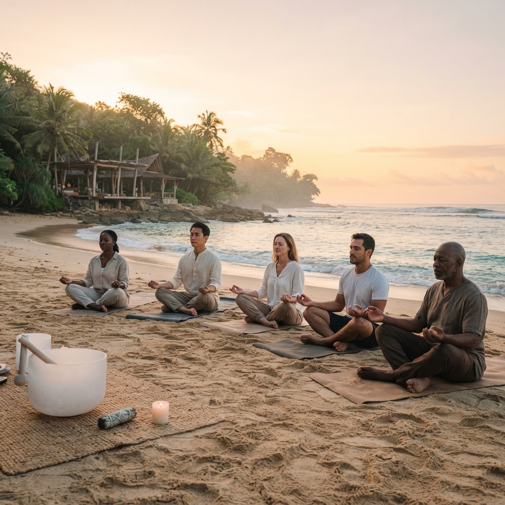 Wellness travel retreat