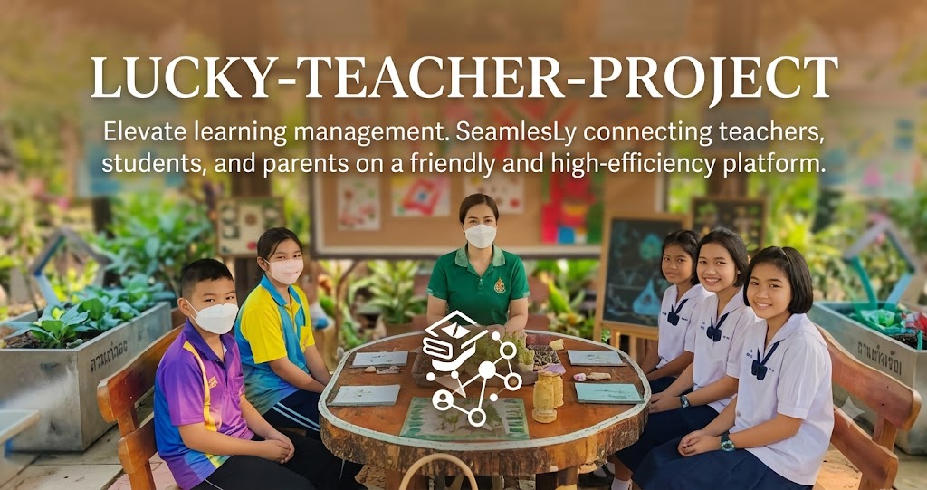 Lucky-Teacher-Project template preview