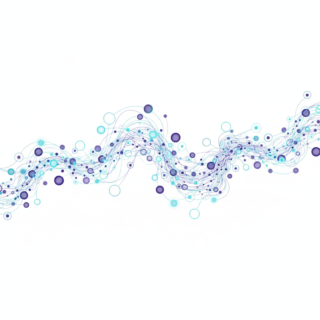 Network visualization showing TeraCyte ecosystem of scientific, clinical, and technology partners
