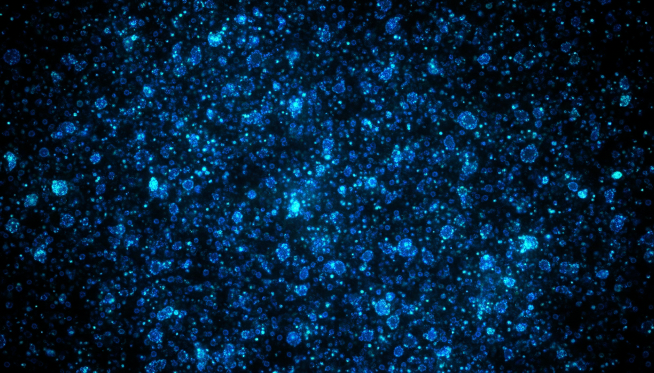 Wide-field view of millions of living cells, showing the scale of dynamic biological data capture