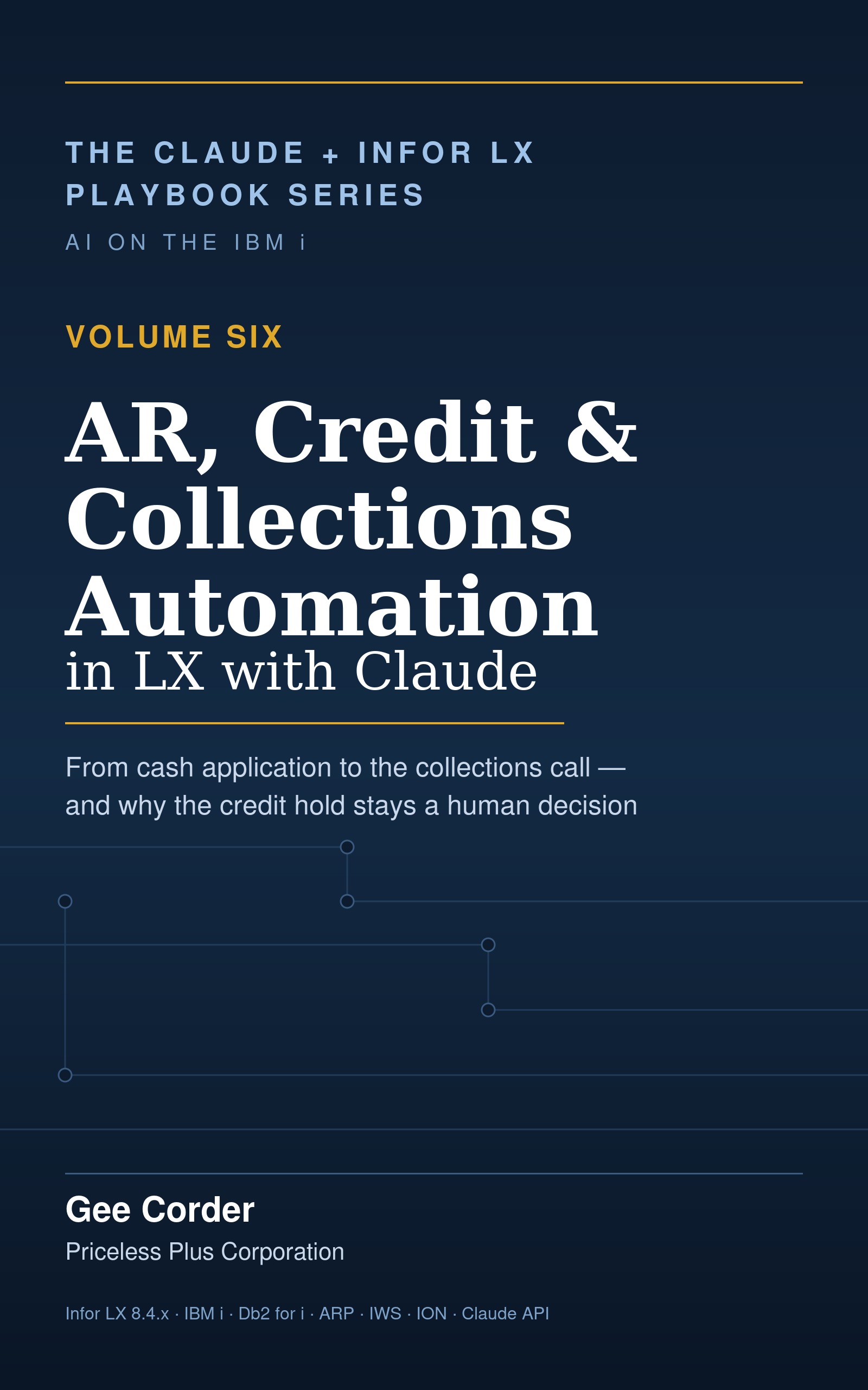 AR, Credit & Collections Automation in LX — book cover