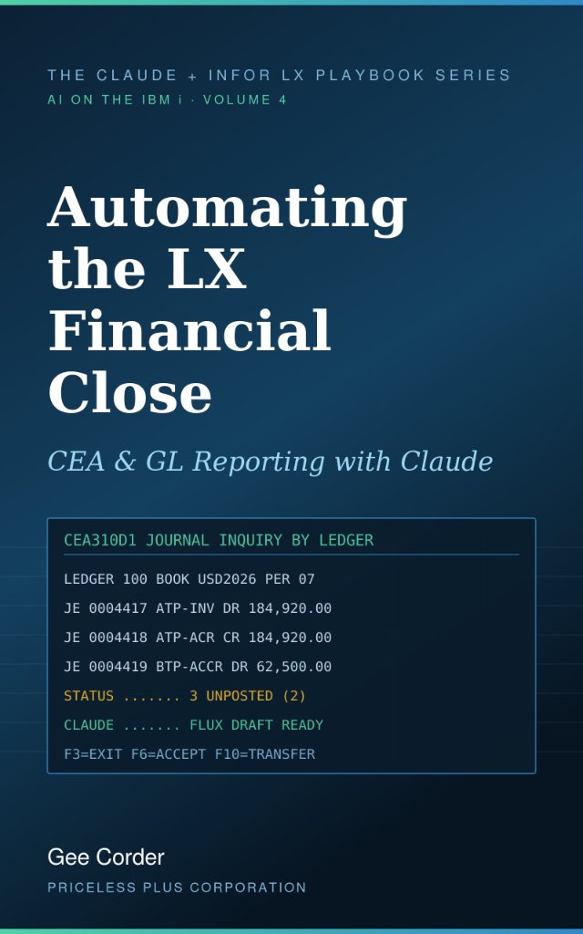 Automating the LX Financial Close — book cover