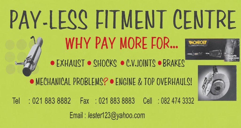 Pay-Less Fitment Centre
