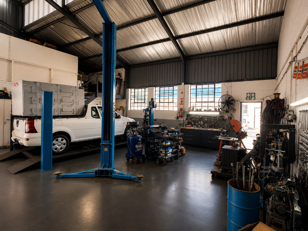 Workshop Interior