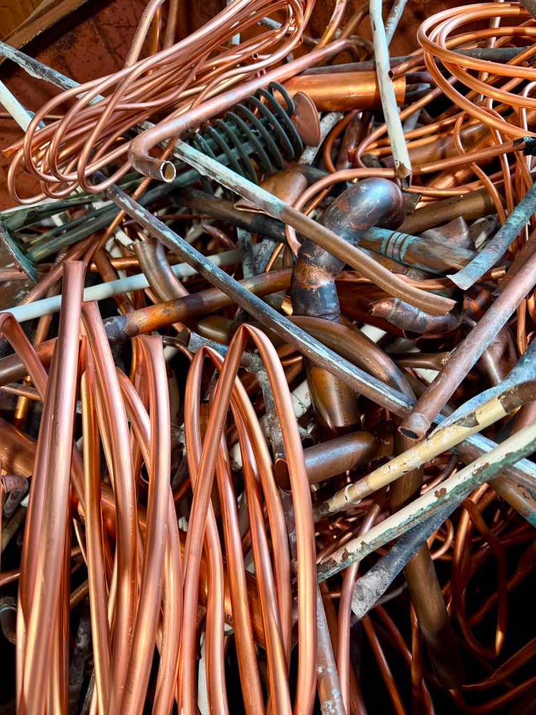Koperen buizen en fittingen, non-ferro metalen