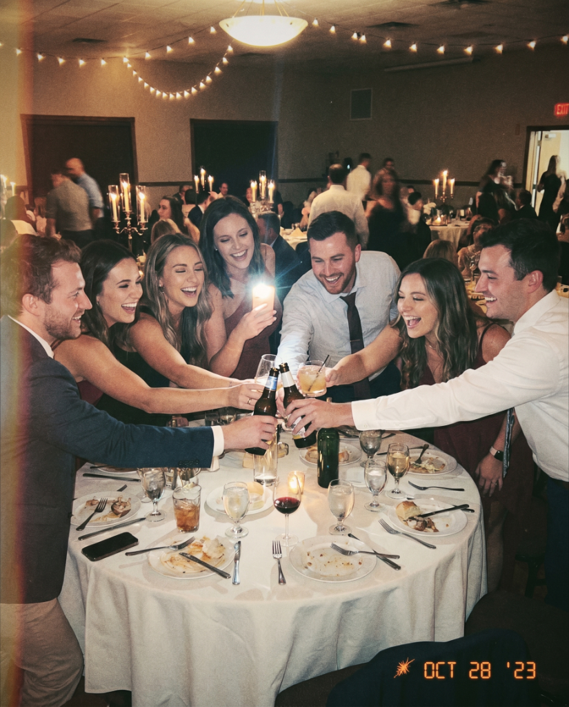 Sample photo from a wedding reception