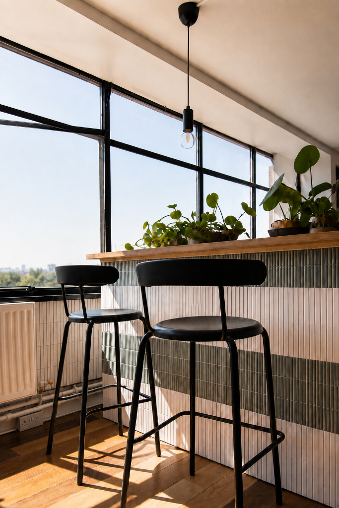 Cafe bar at South Woodford Works