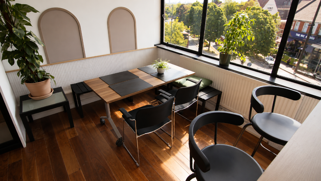 Window table at South Woodford Works