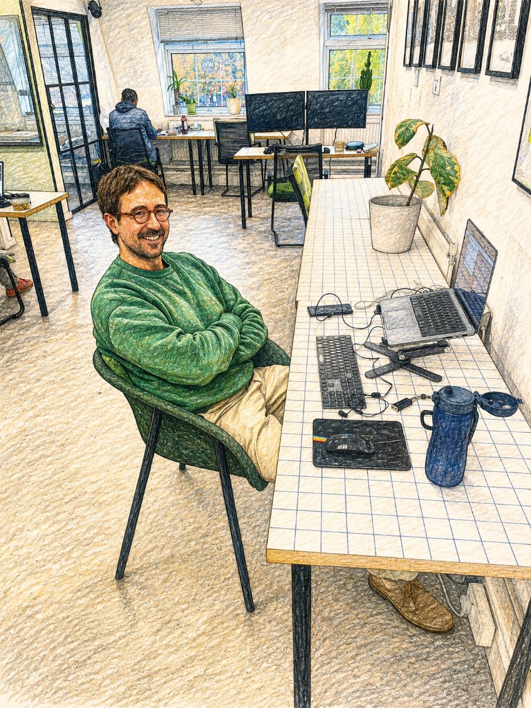 Community gathering at Work Nimble