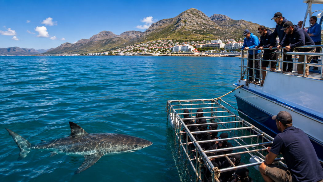 Simon’s Town Shark Cage Diving from Cape Town — False Bay
