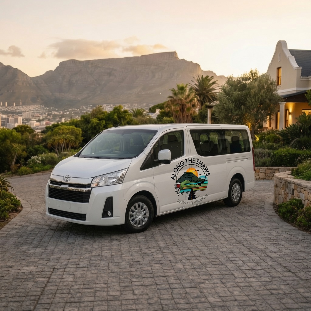 Toyota Quantum 10-seater LWB passenger van — private shuttle, airport transfer & group tour vehicle in Cape Town, South Africa