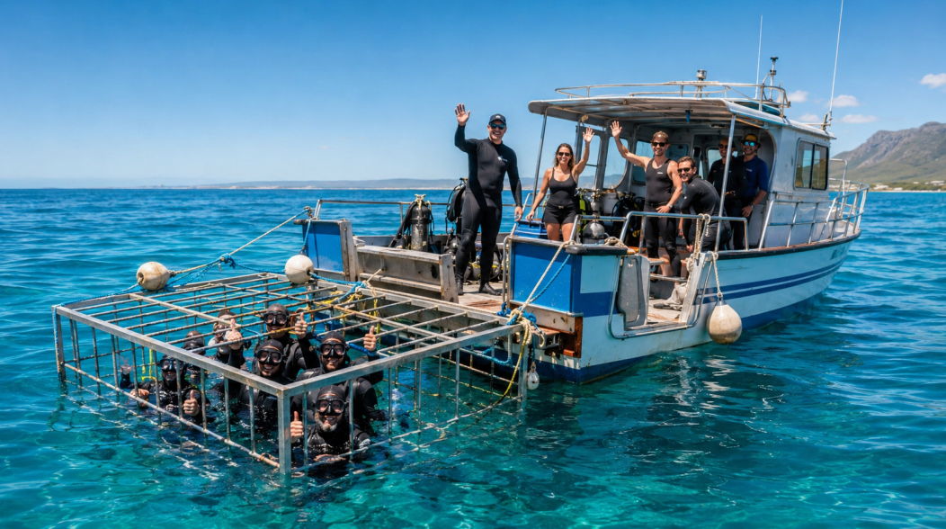 Gansbaai Shark Cage Diving from Cape Town — Shared Tour