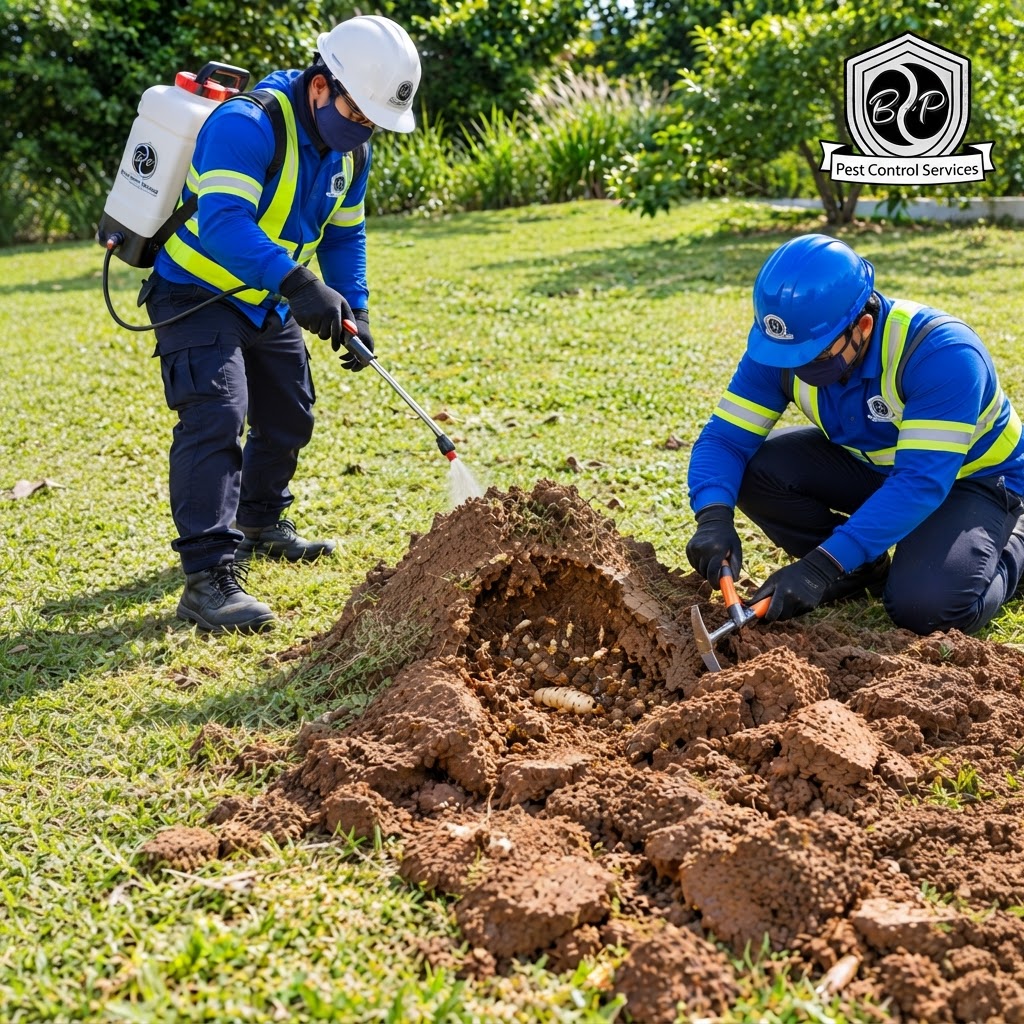 Termite Control – Mound Demolition