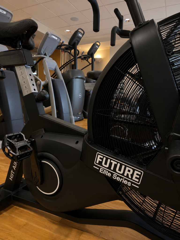 Air Bike Close-Up